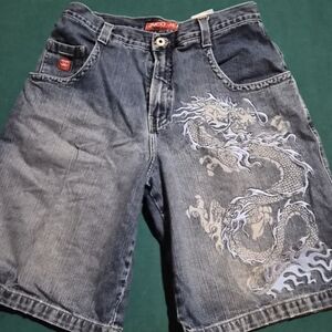 Vintage RARE JNCO jeans Baggy Shorts